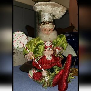 Rare Mark Roberts Peppermint Dreams Christmas Fairy